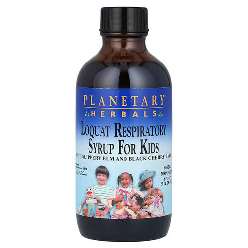 <img alt="Planetary Herbals, Loquat Respiratory Syrup for Kids, 4 fl oz (118.28 ml)" title="Planetary Herbals, Loquat Respiratory Syrup for Kids, 4 fl oz (118.28 ml),021078105985"