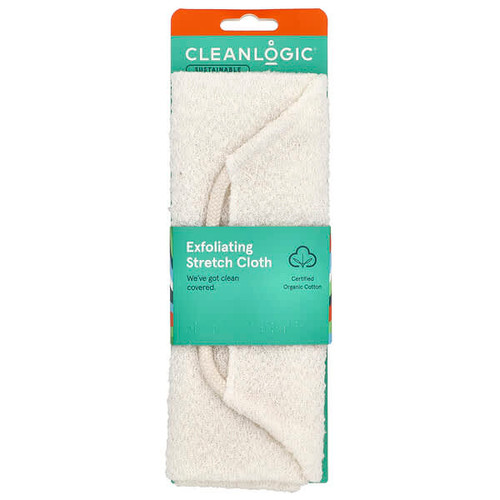 <img alt="Cleanlogic, Sustainable, Exfoliating Stretch Cloth, 1 Count" title="Cleanlogic, Sustainable, Exfoliating Stretch Cloth, 1 Count,813606021207"