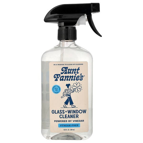 <img alt="Aunt Fannies, Glass + Window Cleaner, 16.9 fl oz (500 ml)" title="Aunt Fannies, Glass + Window Cleaner, 16.9 fl oz (500 ml),857261005226"