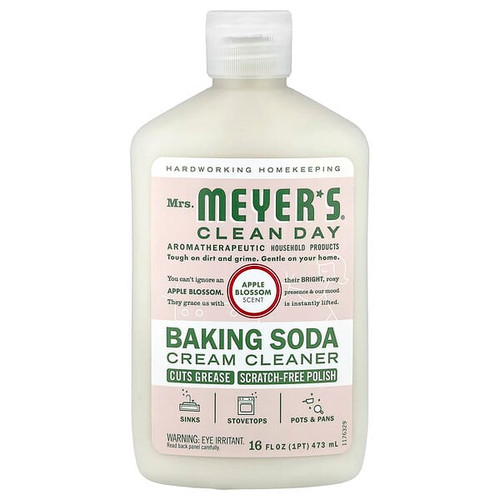 <img alt="Mrs. Meyers Clean Day, Baking Soda Cream Cleanser, Apple Blossom, 16 fl oz (473 ml)" title="Mrs. Meyers Clean Day, Baking Soda Cream Cleanser, Apple Blossom, 16 fl oz (473 ml),808124119178"