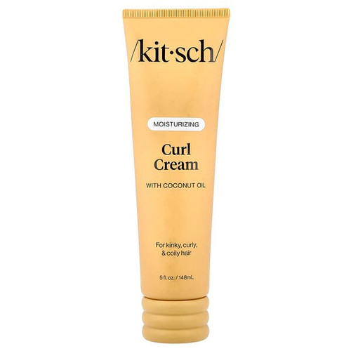 <img alt="Kitsch, Moisturizing Curl Cream with Coconut Oil, 5 fl oz (148 ml)" title="Kitsch, Moisturizing Curl Cream with Coconut Oil, 5 fl oz (148 ml),840455504001"