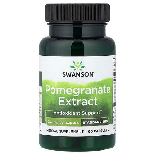<img alt="Swanson Vitamins, Pomegranate Extract, Standardized, 250 mg, 60 Capsules" title="Swanson Vitamins, Pomegranate Extract, Standardized, 250 mg, 60 Capsules,087614142654"