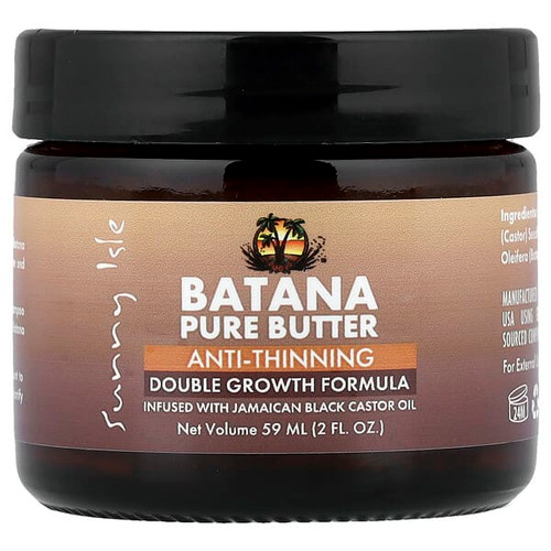 <img alt="Sunny Isle, Batana Pure Butter, Anti-Thinning, 2 fl oz (59 ml)" title="Sunny Isle, Batana Pure Butter, Anti-Thinning, 2 fl oz (59 ml),850054732675"