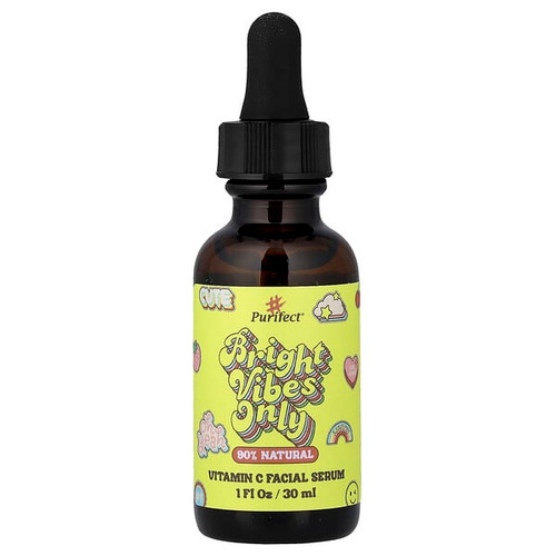 <img alt="Purifect, Bright Vibes Only, Vitamin C Facial Serum, 1 fl oz (30 ml)" title="Purifect, Bright Vibes Only, Vitamin C Facial Serum, 1 fl oz (30 ml),810100470043"