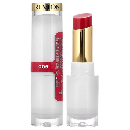 Revlon, Super Lustrous Glass Shine, Lip Balm, 006 Girly Swirly, 0.11 oz (3.1 g)