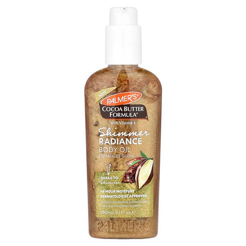 Palmers, Cocoa Butter Formula with Vitamin E, Shimmer Radiance Body Oil, 5.1 fl oz (150 ml)