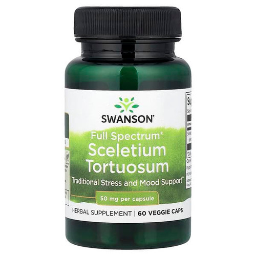 <img alt="Swanson Vitamins, Full Spectrum Sceletium Tortuosum, 50 mg, 60 Veggie Caps" title="Swanson Vitamins, Full Spectrum Sceletium Tortuosum, 50 mg, 60 Veggie Caps,087614116310"