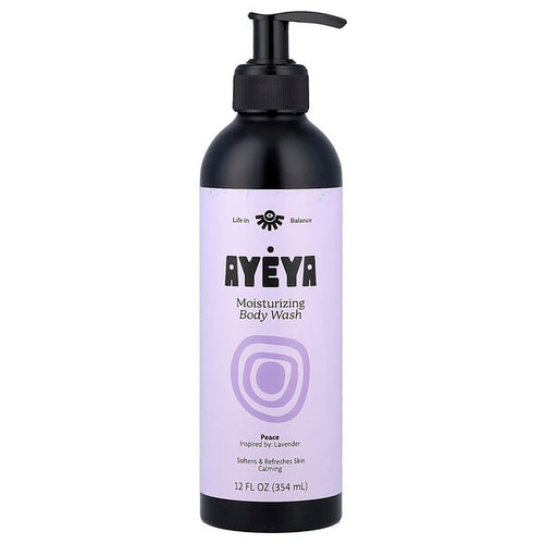 <img alt="Ayeya, Moisturizing Body Wash, Lavender, 12 fl oz (354 ml)" title="Ayeya, Moisturizing Body Wash, Lavender, 12 fl oz (354 ml),810129394405"