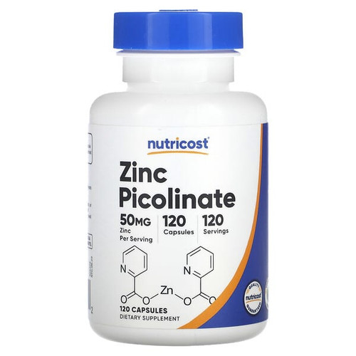 <img alt="Nutricost, Zinc Picolinate, 50 mg, 120 Capsules" title="Nutricost, Zinc Picolinate, 50 mg, 120 Capsules,810014671482"