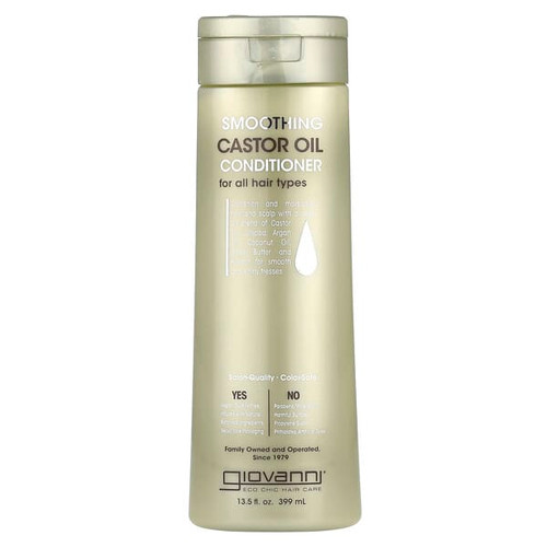 <img alt="Giovanni, Smoothing Castor Oil Conditioner, For All Hair Types, 13.5 fl oz (399 ml)" title="Giovanni, Smoothing Castor Oil Conditioner, For All Hair Types, 13.5 fl oz (399 ml),716237187901"