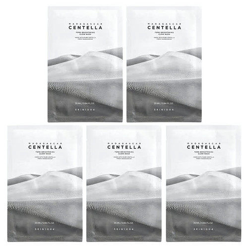 <img alt="SKIN1004, Madagascar Centella, Tone Brightening Glow Beauty Mask, 5 Sheets, 0.84 fl oz (25 ml) Each" title="SKIN1004, Madagascar Centella, Tone Brightening Glow Beauty Mask, 5 Sheets, 0.84 fl oz (25 ml) Each,8809913831440"