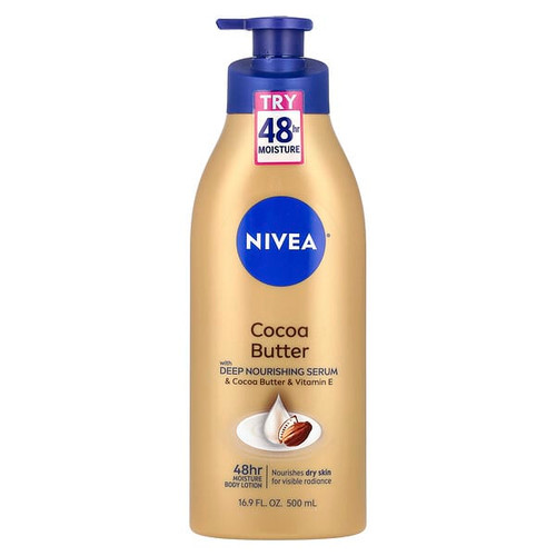 <img alt="Nivea, Cocoa Butter Body Lotion, 16.9 fl oz (500 ml)" title="Nivea, Cocoa Butter Body Lotion, 16.9 fl oz (500 ml),072140016586"