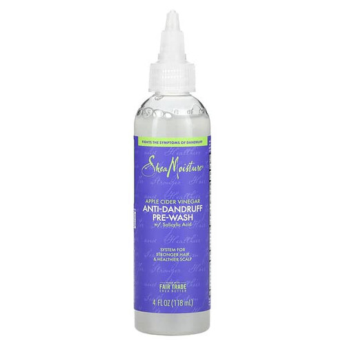 <img alt="SheaMoisture, Apple Cider Vinegar Anti-Dandruff Pre-Wash w- Salicylic Acid , 4 fl oz (118 ml)" title="SheaMoisture, Apple Cider Vinegar Anti-Dandruff Pre-Wash w- Salicylic Acid , 4 fl oz (118 ml),764302023135"