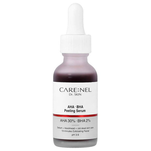 <img alt="Care-Nel, AHA-BHA Peeling Serum, 1 fl oz (30 ml)" title="Care-Nel, AHA-BHA Peeling Serum, 1 fl oz (30 ml),8809472726652"