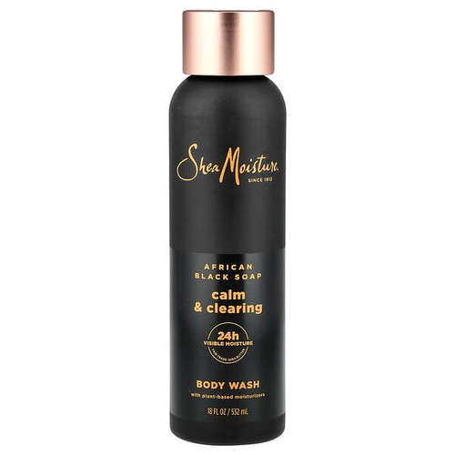 <img alt="SheaMoisture, Calm & Clearing Body Wash, African Black Soap, 18 fl oz (532 ml)" title="SheaMoisture, Calm & Clearing Body Wash, African Black Soap, 18 fl oz (532 ml),764302026051"