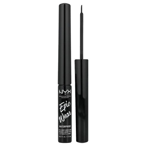 <img alt="NYX Professional Makeup, Epic Wear, Waterproof Eye & Body Liquid Liner, 01 Black, 0.12 fl oz (3.5 ml)" title="NYX Professional Makeup, Epic Wear, Waterproof Eye & Body Liquid Liner, 01 Black, 0.12 fl oz (3.5 ml),800897197148"