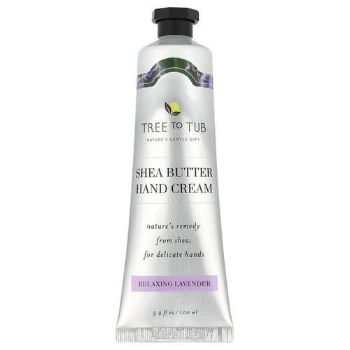 <img alt="Tree To Tub, Shea Butter Hand Cream, Relaxing Lavender, 3.4 fl oz (100 ml)" title="Tree To Tub, Shea Butter Hand Cream, Relaxing Lavender, 3.4 fl oz (100 ml),850007934101"