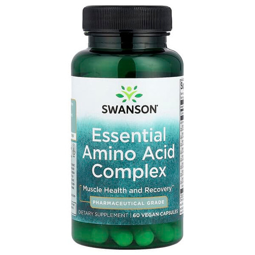 <img alt="Swanson Vitamins, Essential Amino Acid Complex, 60 Vegan Capsules" title="Swanson Vitamins, Essential Amino Acid Complex, 60 Vegan Capsules,087614026787"