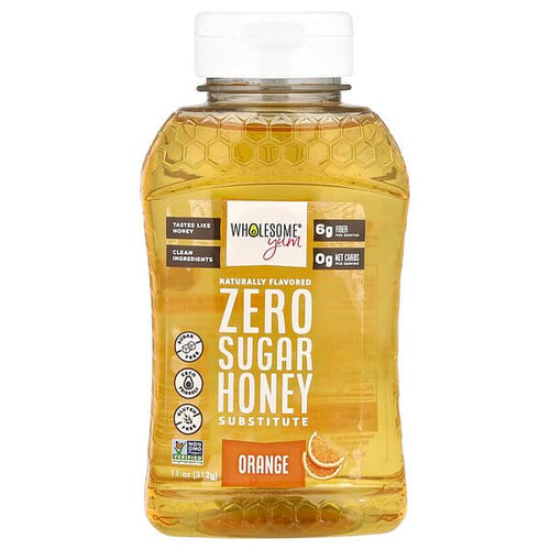 <img alt="Wholesome Yum, Zero Sugar Honey Substitute, Orange, 11 oz (312 g)" title="Wholesome Yum, Zero Sugar Honey Substitute, Orange, 11 oz (312 g),850013189434"