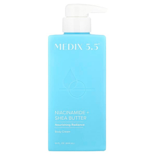 <img alt="Medix 5.5, Body Cream, Niacinamide + Shea Butter, 15 fl oz (444 ml)" title="Medix 5.5, Body Cream, Niacinamide + Shea Butter, 15 fl oz (444 ml),810141911208"