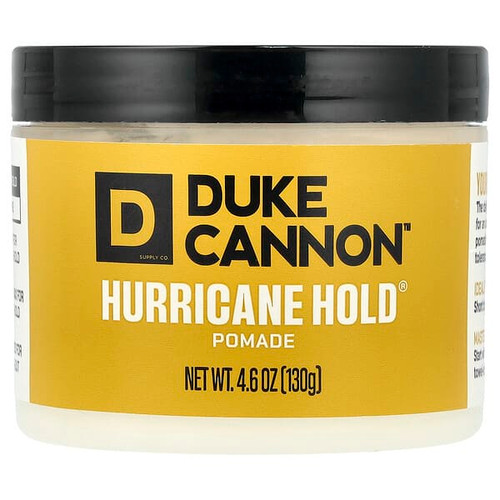 <img alt="Duke Cannon Supply Co., Hurricane Hold Pomade, Maximum Hold, No Shine, 4.6 oz (130 g)" title="Duke Cannon Supply Co., Hurricane Hold Pomade, Maximum Hold, No Shine, 4.6 oz (130 g),371782005478"