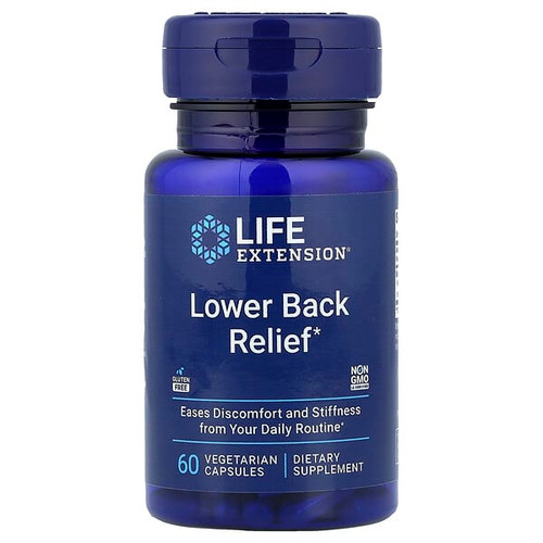 <img alt="Life Extension, Lower Back Relief , 60 Vegetarian Capsules" title="Life Extension, Lower Back Relief , 60 Vegetarian Capsules,737870252962"