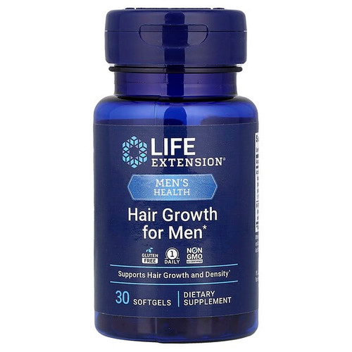 <img alt="Life Extension, Mens Health, Hair Growth for Men, 30 Softgels" title="Life Extension, Mens Health, Hair Growth for Men, 30 Softgels,737870253839"