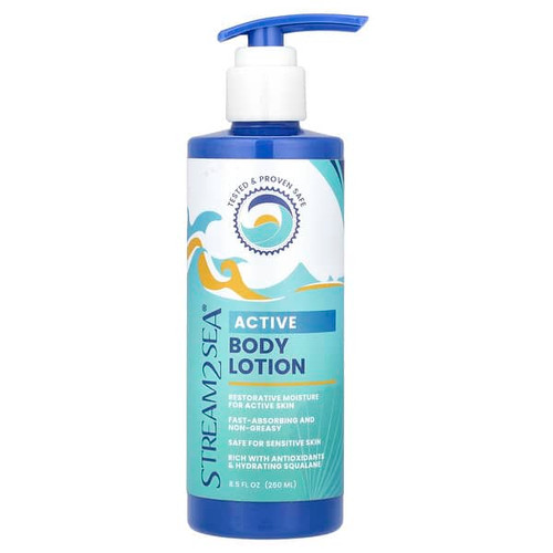 <img alt="Stream2Sea, Active Body Lotion, 8.5 fl oz (250 ml)" title="Stream2Sea, Active Body Lotion, 8.5 fl oz (250 ml),851061006438"