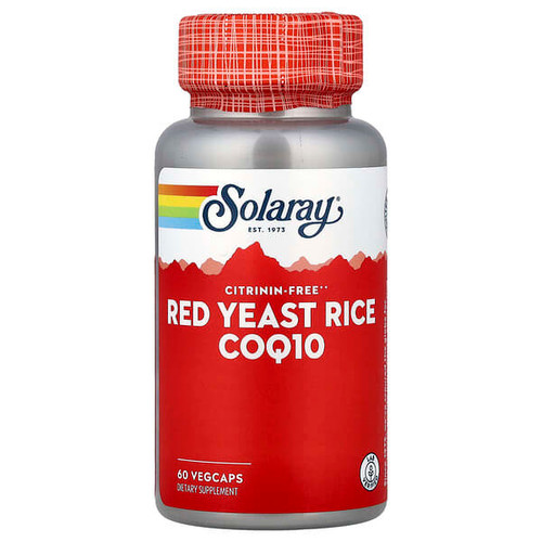 <img alt="Solaray, Red Yeast Rice CoQ-10, 60 VegCaps" title="Solaray, Red Yeast Rice CoQ-10, 60 VegCaps,076280088922"