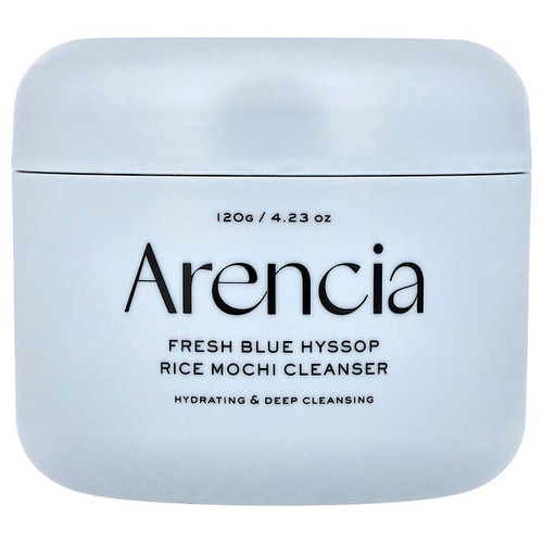 <img alt="Arencia, Fresh Blue Hyssop Rice Mochi Cleanser, 4.23 oz (120 g)" title="Arencia, Fresh Blue Hyssop Rice Mochi Cleanser, 4.23 oz (120 g),8809562191070"