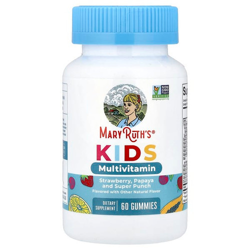 <img alt="MaryRuths, Kids Multivitamin Gummies, Strawberry, Papaya and Super Punch,  60 Gummies" title="MaryRuths, Kids Multivitamin Gummies, Strawberry, Papaya and Super Punch,  60 Gummies,856645008389"