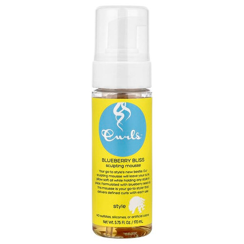 <img alt="Curls, Blueberry Bliss, Sculpting Mousse, 5.75 fl oz (170 ml)" title="Curls, Blueberry Bliss, Sculpting Mousse, 5.75 fl oz (170 ml),859776000239"