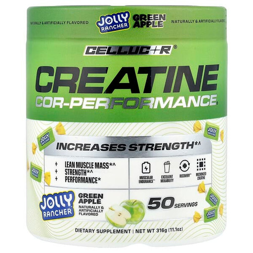 <img alt="C4 - Cellucor, COR-Performance Creatine, Jolly Rancher, Green Apple, 11.1 oz (316 g)" title="C4 - Cellucor, COR-Performance Creatine, Jolly Rancher, Green Apple, 11.1 oz (316 g),842595137682"