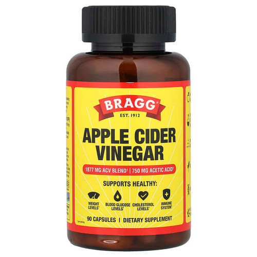 <img alt="Bragg, Apple Cider Vinegar , 90 Capsules" title="Bragg, Apple Cider Vinegar , 90 Capsules,074305090035"