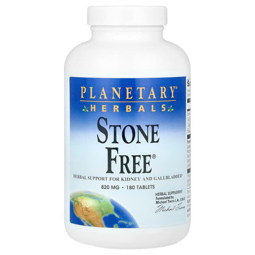 <img alt="Planetary Herbals, Stone Free, 180 Tablets" title="Planetary Herbals, Stone Free, 180 Tablets,021078101079"
