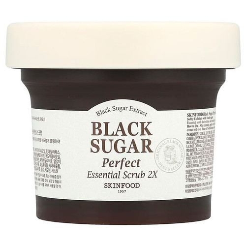 <img alt="SKINFOOD, Black Sugar Perfect Essential Scrub 2X, 7.4 oz (210 g)" title="SKINFOOD, Black Sugar Perfect Essential Scrub 2X, 7.4 oz (210 g),8809032674621"