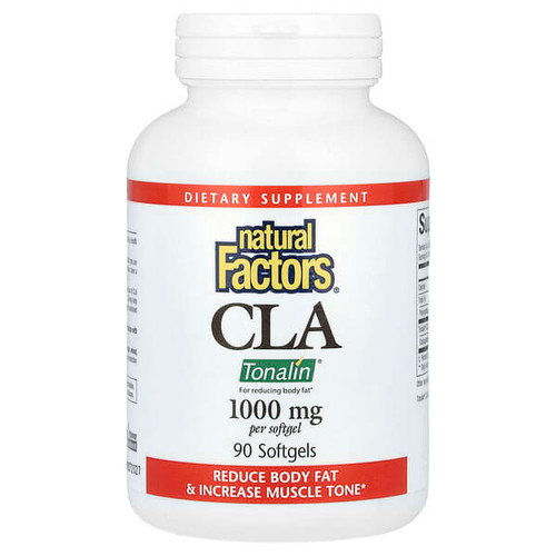 <img alt="Natural Factors, CLA, 1,000 mg, 90 Softgels" title="Natural Factors, CLA, 1,000 mg, 90 Softgels,068958020464"