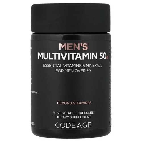 <img alt="Codeage, Mens Multivitamin 50, 30 Vegetable Capsules" title="Codeage, Mens Multivitamin 50, 30 Vegetable Capsules,850068815562"