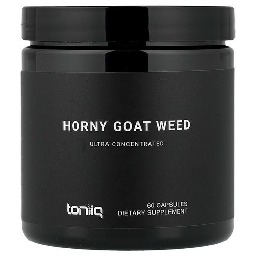 <img alt="Toniiq, Horny Goat Weed, 60 Capsules (500 mg per Capsule)" title="Toniiq, Horny Goat Weed, 60 Capsules (500 mg per Capsule),850061389312"