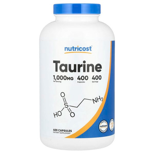<img alt="Nutricost, Taurine, 1,000 mg , 400 Capsules" title="Nutricost, Taurine, 1,000 mg , 400 Capsules,810014679501"