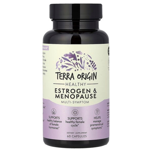 <img alt="Terra Origin, Healthy Estrogen & Menopause, 60 Capsules" title="Terra Origin, Healthy Estrogen & Menopause, 60 Capsules,857668007779"