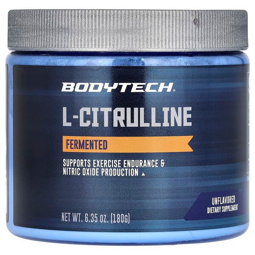 <img alt="BodyTech, L-Citrulline, Fermented, Unflavored, 6.35 oz (180 g)" title="BodyTech, L-Citrulline, Fermented, Unflavored, 6.35 oz (180 g),766536001842"