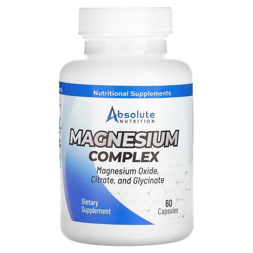 <img alt="Absolute Nutrition, Magnesium Complex, 60 Capsules (250 mg per Capsule)" title="Absolute Nutrition, Magnesium Complex, 60 Capsules (250 mg per Capsule),708235090208"
