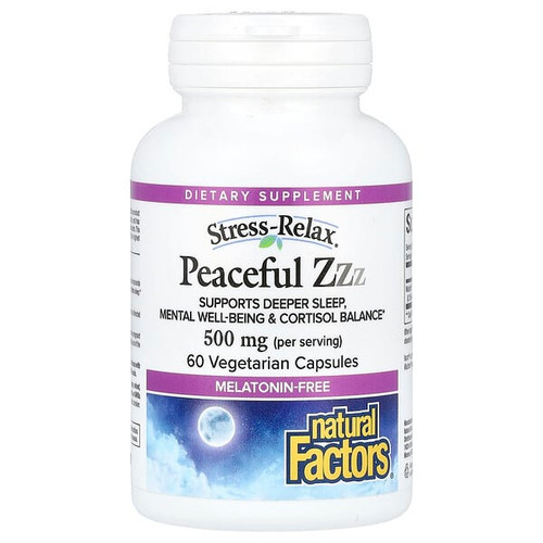 <img alt="Natural Factors, Stress-Relax, Peaceful ZZZ, 60 Vegetarian Capsules (250 mg per Capsule)" title="Natural Factors, Stress-Relax, Peaceful ZZZ, 60 Vegetarian Capsules (250 mg per Capsule),068958028743"