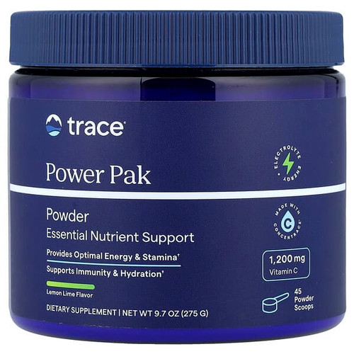 Trace, Power Pak, Lemon Lime, 9.7 oz (275 g)