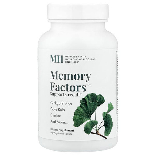 Michaels Health, Memory Factors, 90 Vegetarian Tablets