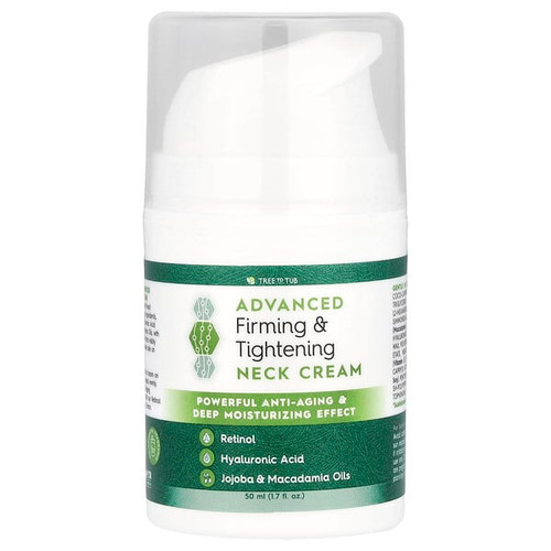 <img alt="Tree To Tub, Advanced Firming & Tightening Neck Cream, 1.7 fl oz (50 ml)" title="Tree To Tub, Advanced Firming & Tightening Neck Cream, 1.7 fl oz (50 ml),850037825615"
