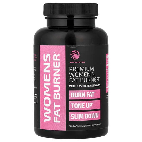 <img alt="Nobi Nutrition, Premium Womens Fat Burner With Raspberry Ketones, 120 Capsules" title="Nobi Nutrition, Premium Womens Fat Burner With Raspberry Ketones, 120 Capsules,850018274326"