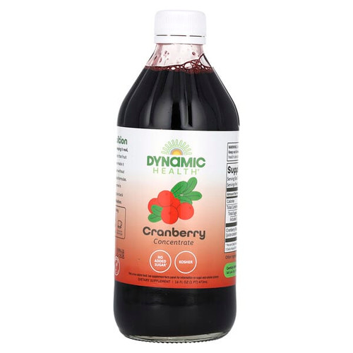 <img alt="Dynamic Health, Cranberry Concentrate, Glass, 16 fl oz (473 ml)" title="Dynamic Health, Cranberry Concentrate, Glass, 16 fl oz (473 ml),790223388053"