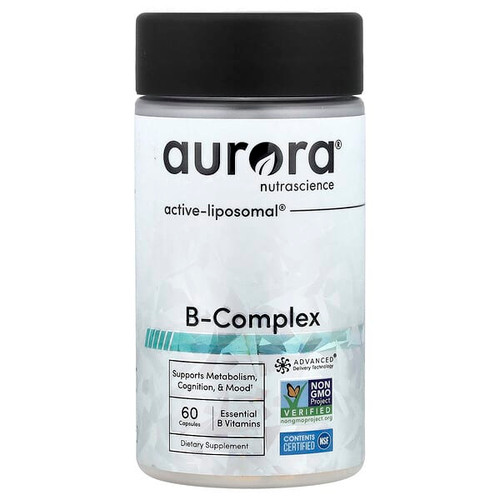 <img alt="Aurora Nutrascience, B-Complex, 60 Capsules" title="Aurora Nutrascience, B-Complex, 60 Capsules,990313200481"